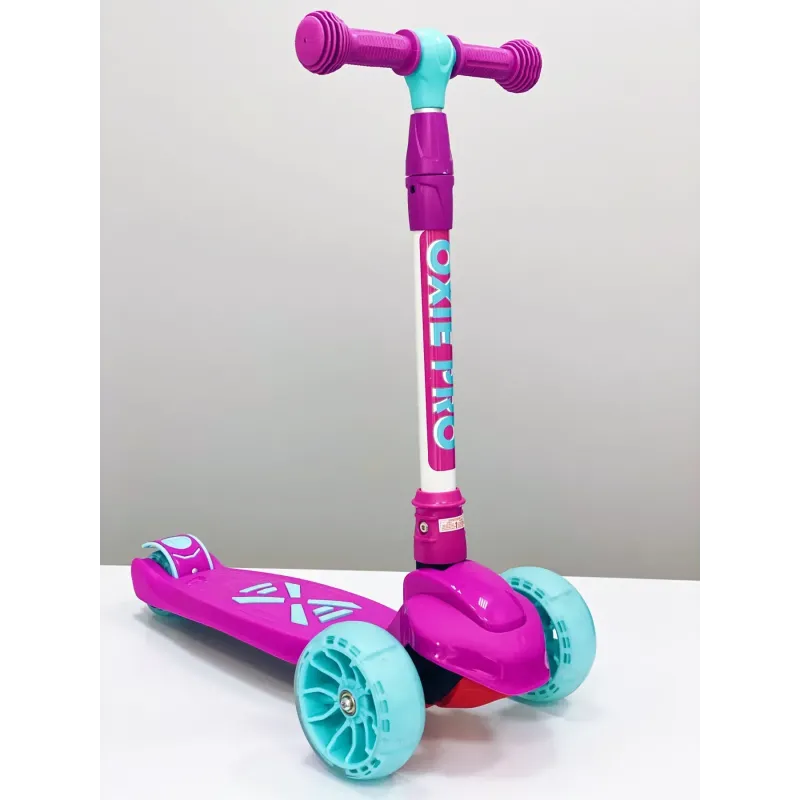 Дитячий триколісний самокат Macro Smart Pink