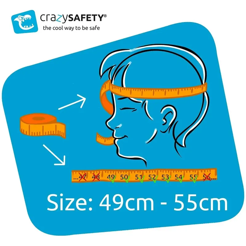 Дитячий шолом Crazy Safety Тигр