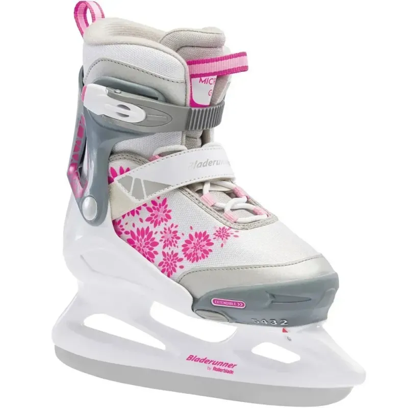 Дитячі ковзани Bladerunner Micro Ice G White/Pink розмір 29-33