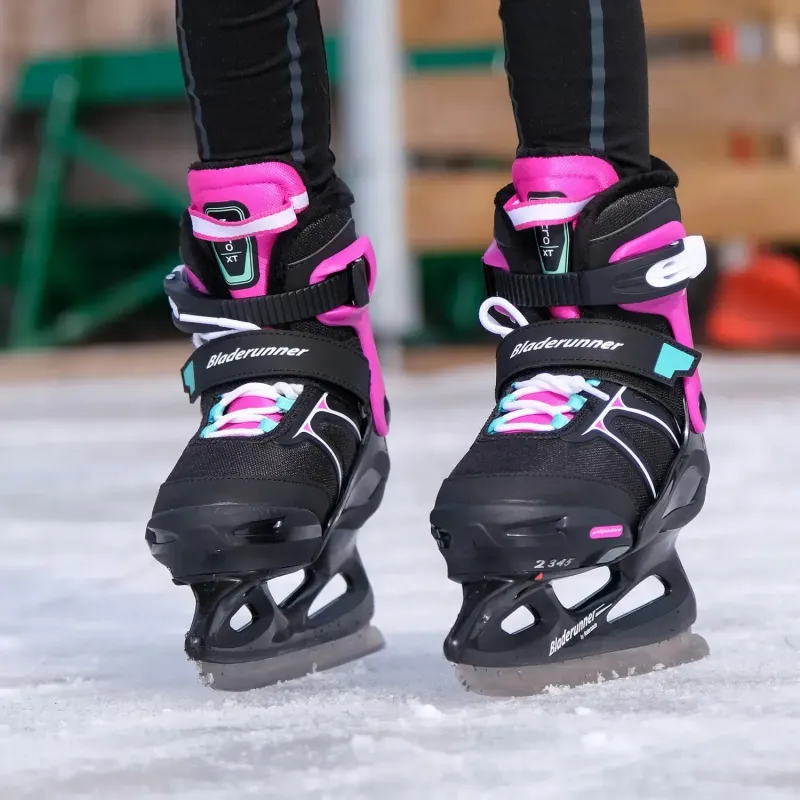 Дитячі ковзани Bladerunner Micro XT Ice G Black/Fuchsia розмір 29-33