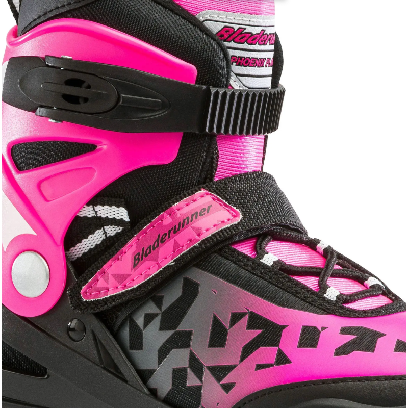 Дитячі ролики Bladerunner Phoenix Flash Black/Pink розмір 29-33