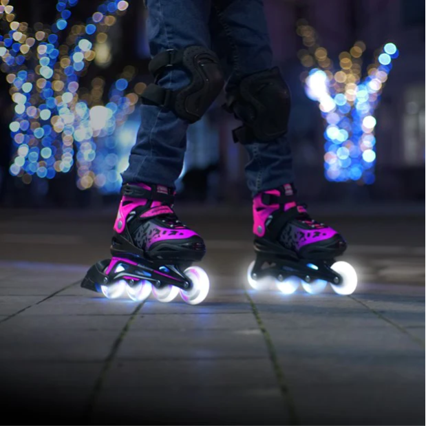 Дитячі ролики Bladerunner Phoenix Flash Black/Pink розмір 29-33