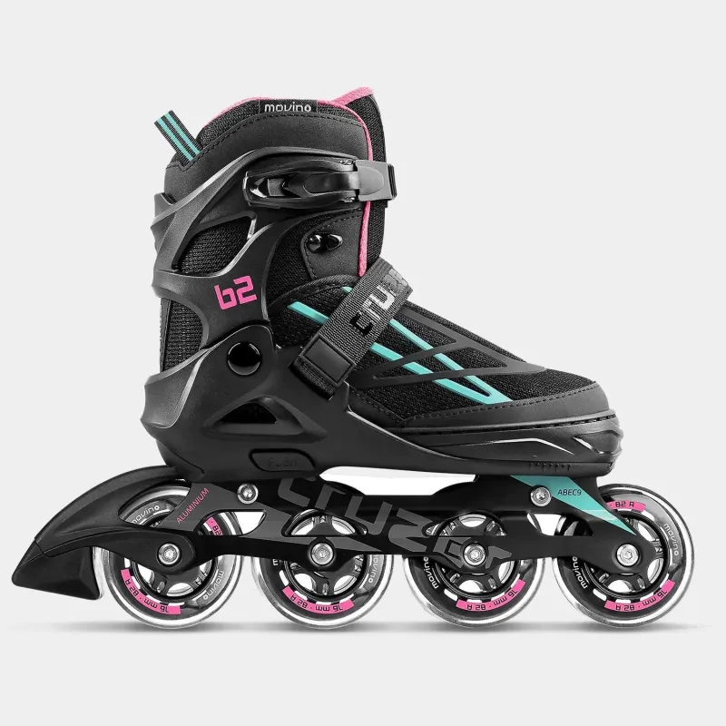 Дитячі ролики Movino Cruzer B2 Mint/Pink розмір 30-33