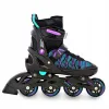 Дитячі ролики Raven Cande Black/Mint/Violet розмір 31-34