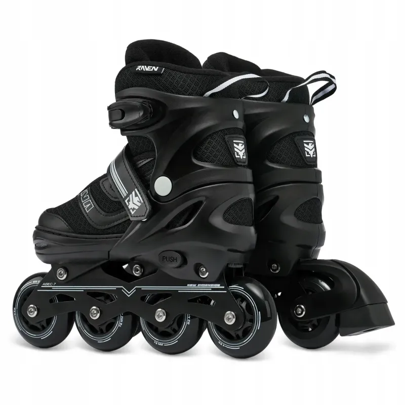 Дитячі ролики Raven Drill Black розмір 34-37