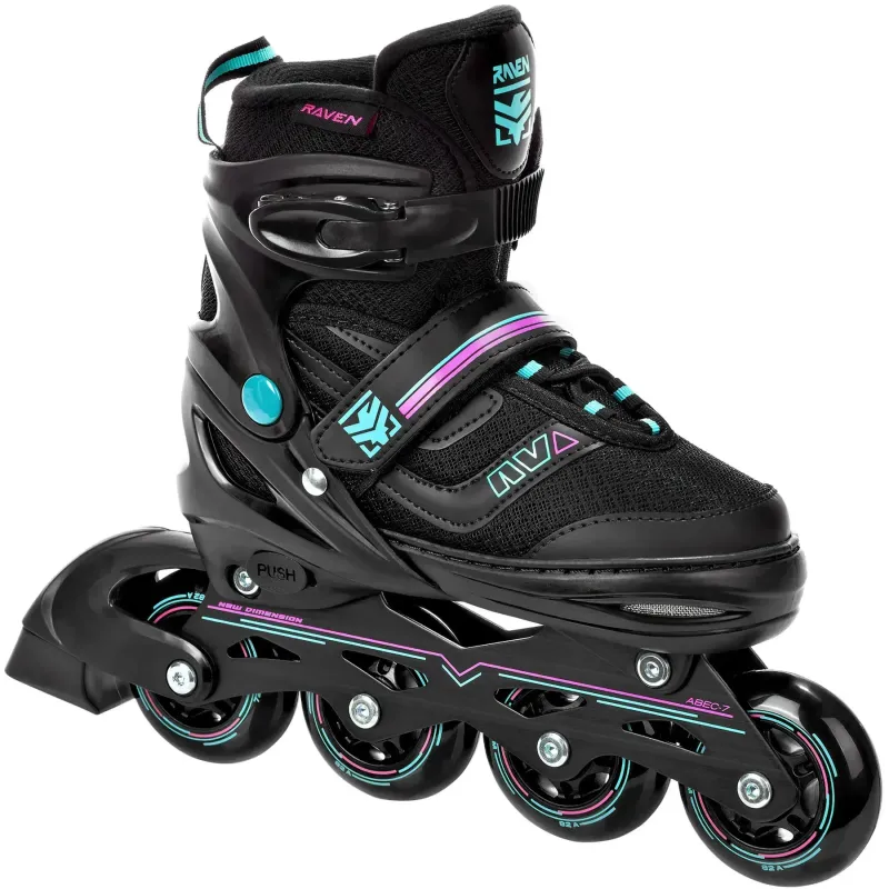 Дитячі ролики Raven Drill Mint/Pink розмір 34-37