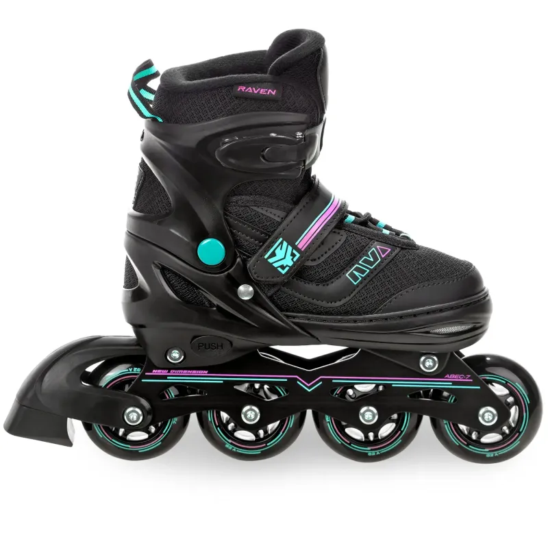 Дитячі ролики Raven Drill Mint/Pink розмір 34-37