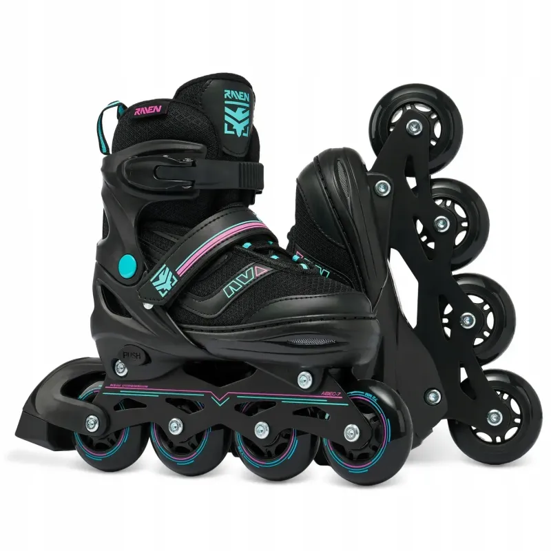 Дитячі ролики Raven Drill Mint/Pink розмір 34-37