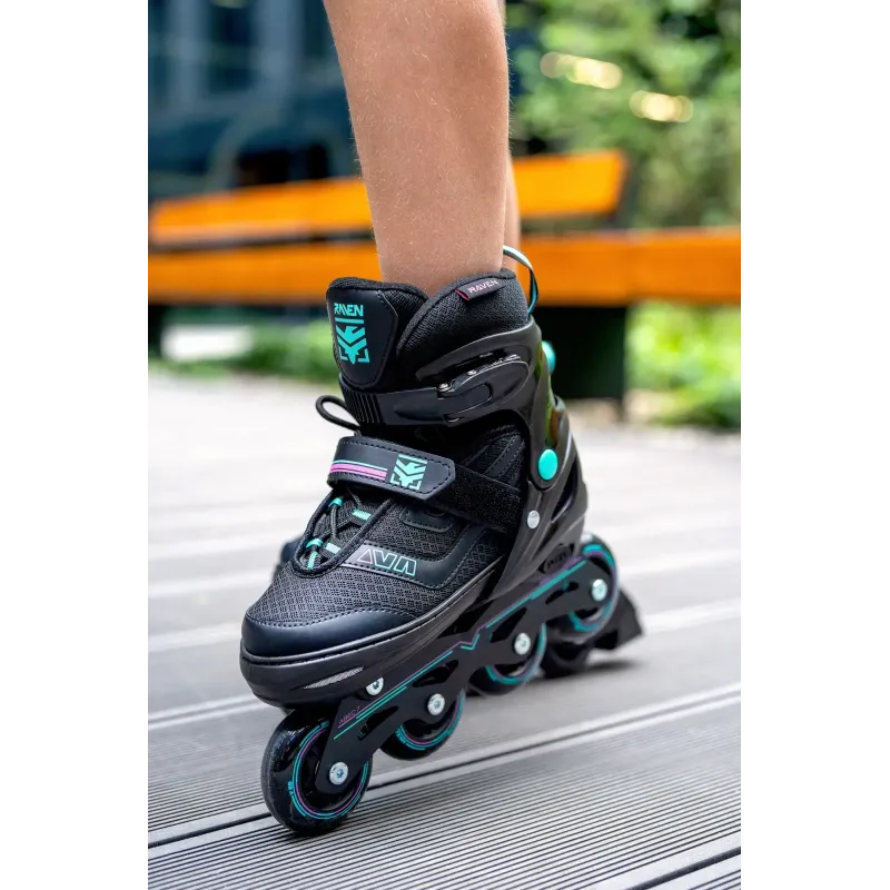 Дитячі ролики Raven Drill Mint/Pink розмір 34-37