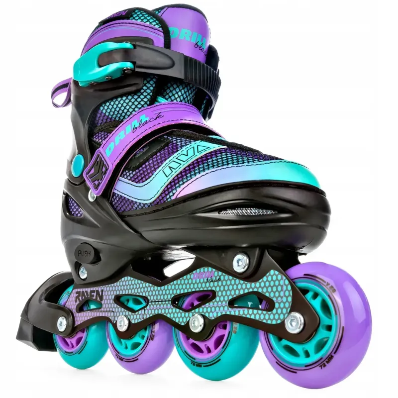 Дитячі ролики Raven Drill Violet/Mint розмір 34-37