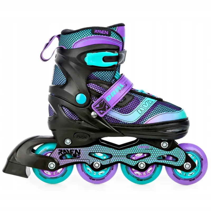 Дитячі ролики Raven Drill Violet/Mint розмір 34-37