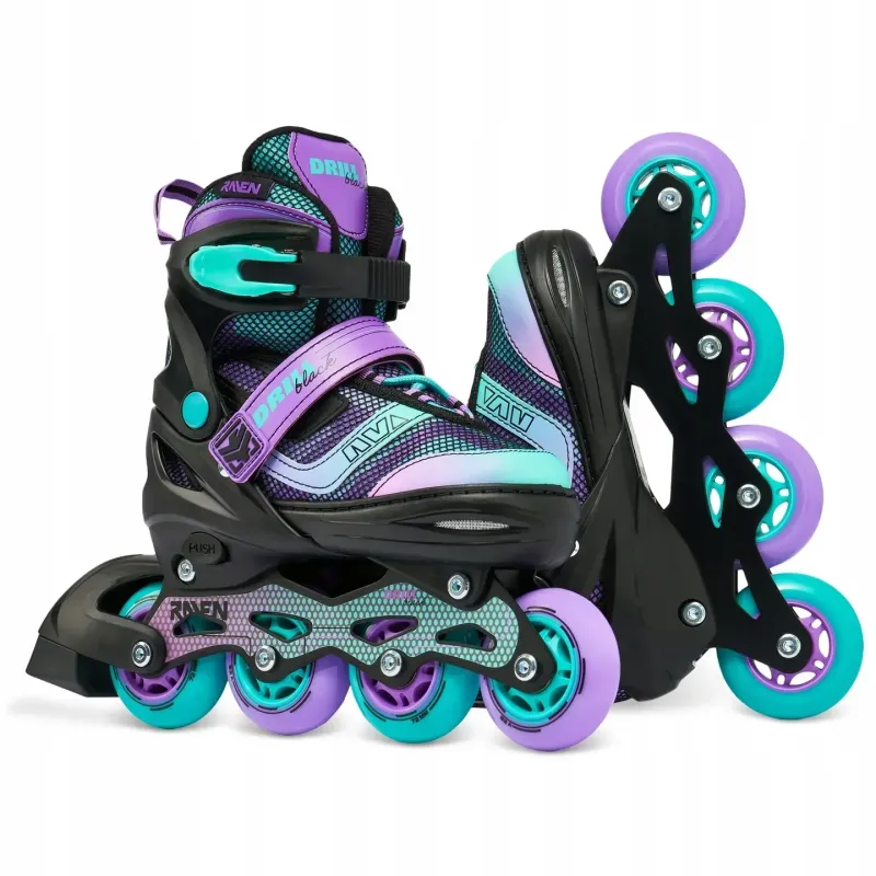 Дитячі ролики Raven Drill Violet/Mint розмір 34-37