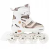 Дитячі ролики Raven Drill White/Coffee розмір 34-37