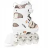 Дитячі ролики Raven Drill White/Coffee розмір 34-37