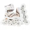 Дитячі ролики Raven Drill White/Coffee розмір 34-37