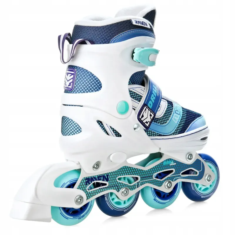Дитячі ролики Raven Drill White/Mint розмір 34-37