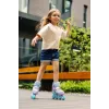 Дитячі ролики Raven Isla Violet/Mint LED колеса розмір 27-30