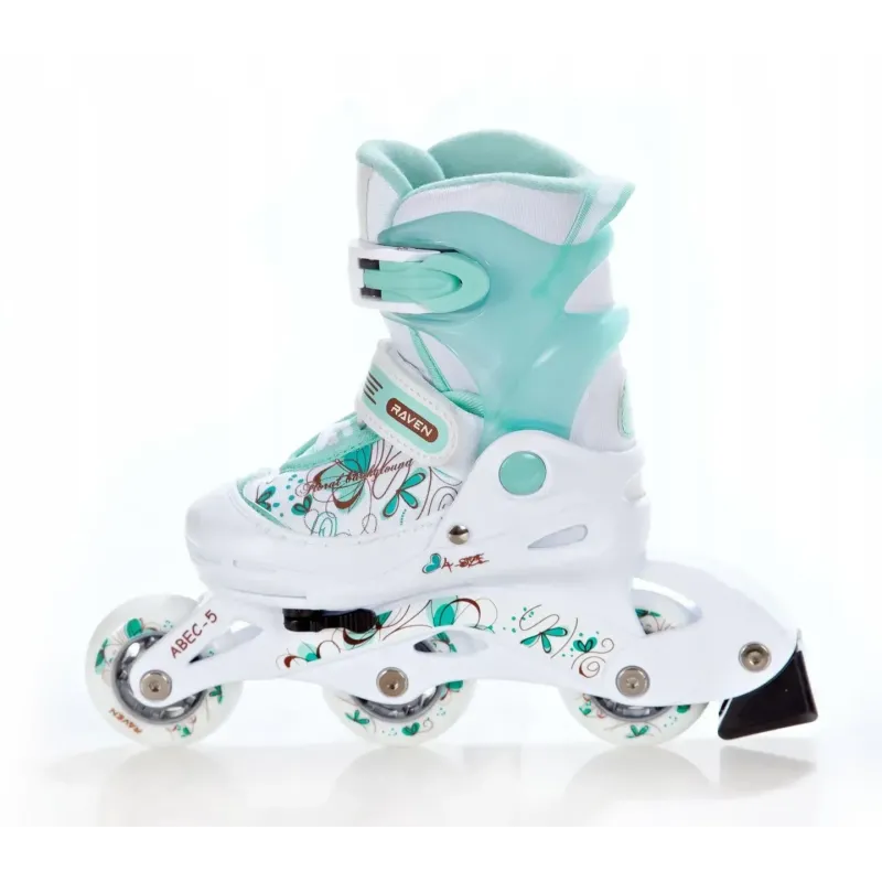 Дитячі ролики Raven Laguna White/Mint розмір 26-29