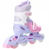 Дитячі ролики Raven Loret 3в1 LED Lila/Pink колеса розмір 27-30