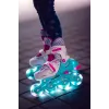 Дитячі ролики Raven Loret 3в1 Mint LED колеса розмір 27-30