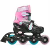 Дитячі ролики Raven Loret Glitter Black/Mint/Pink LED колеса розмір 27-30