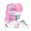 Дитячі ролики Raven Loret Glitter White/Mint/Pink LED колеса розмір 27-30