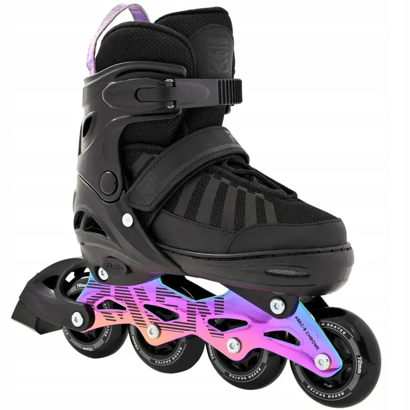 Дитячі ролики Raven Oxen Black/Neochrome розмір 34-37