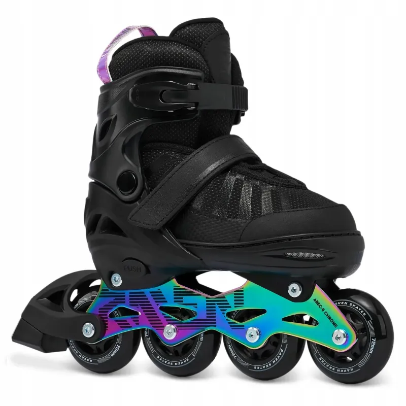 Дитячі ролики Raven Oxen Black/Neochrome розмір 34-37