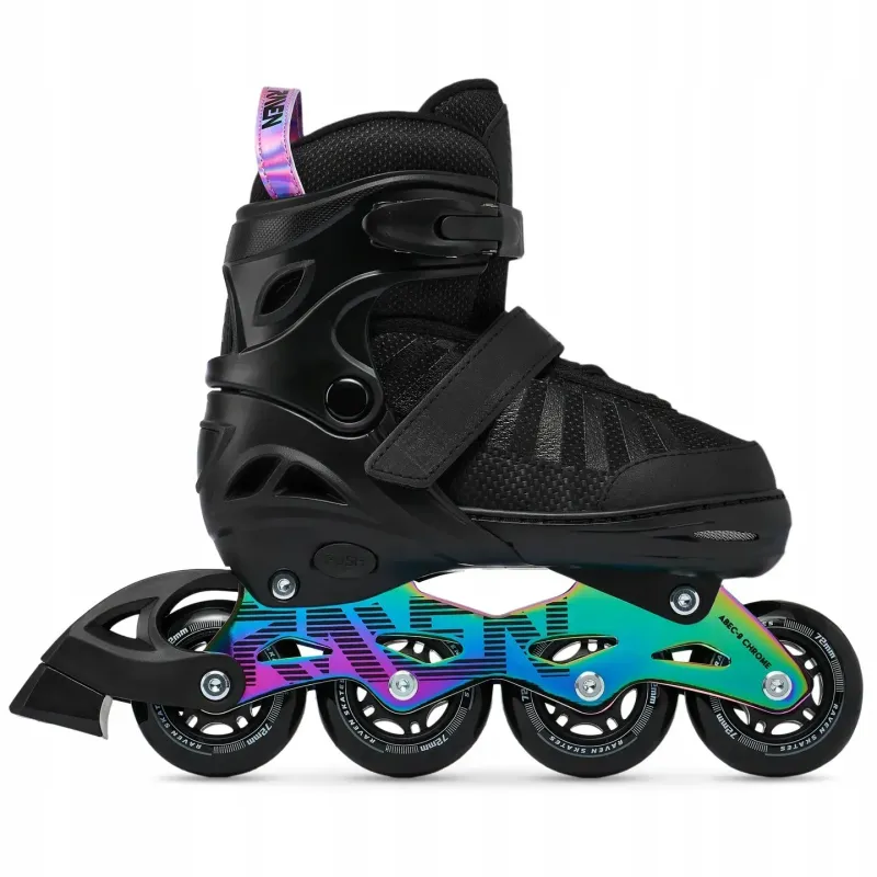 Дитячі ролики Raven Oxen Black/Neochrome розмір 34-37