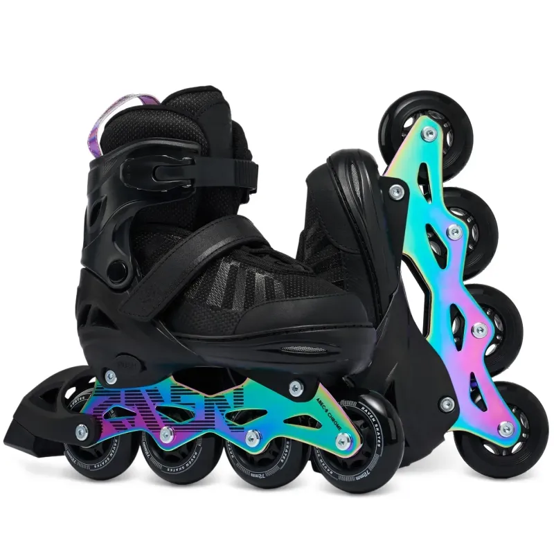 Дитячі ролики Raven Oxen Black/Neochrome розмір 34-37