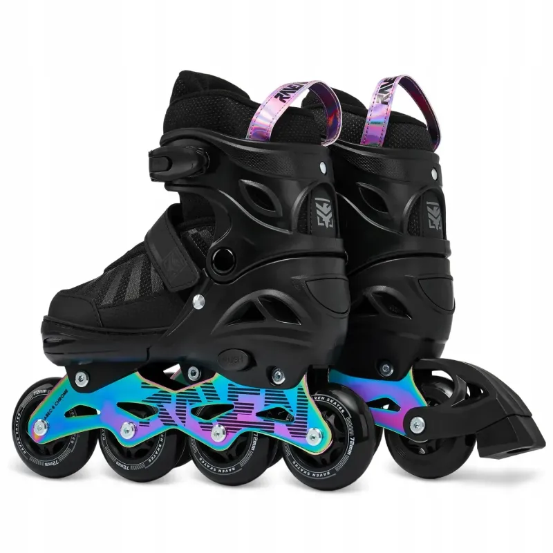 Дитячі ролики Raven Oxen Black/Neochrome розмір 34-37