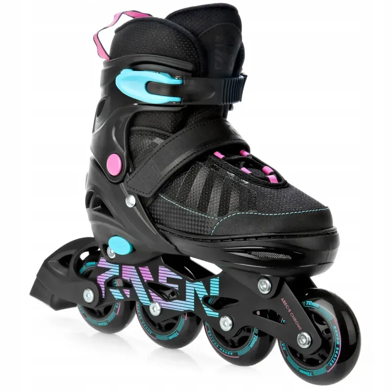 Дитячі ролики Raven Oxen Black/Pink розмір 34-37