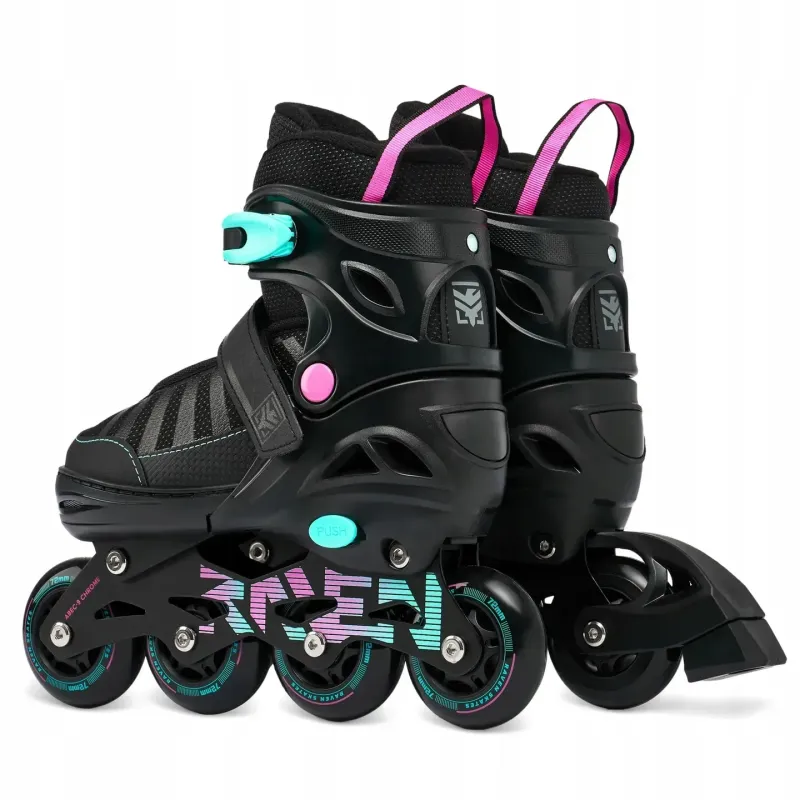 Дитячі ролики Raven Oxen Black/Pink розмір 34-37