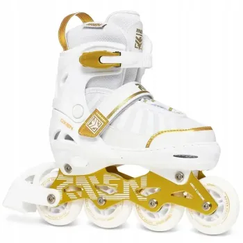 Дитячі ролики Raven Oxen White/Gold розмір 34-37