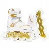 Дитячі ролики Raven Oxen White/Gold розмір 34-37