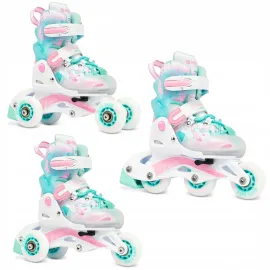 Дитячі ролики Raven Princess 3в1 Mint/Pink розмір 26-29