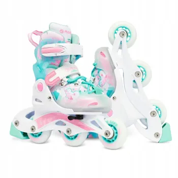 Дитячі ролики Raven Princess 3в1 Mint/Pink розмір 26-29