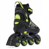 Дитячі ролики Raven Profession Black/Lime розмір 28-32