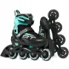 Дитячі ролики Raven Profession Black/Mint розмір 35-38
