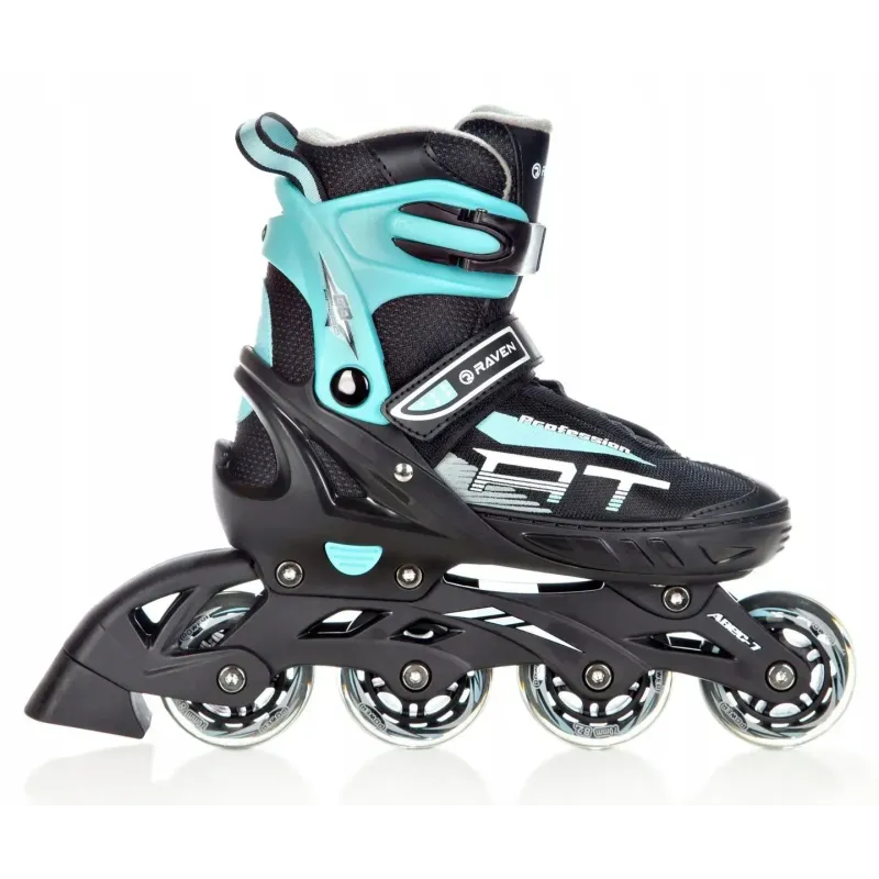 Дитячі ролики Raven Profession Black/Mint розмір 35-38