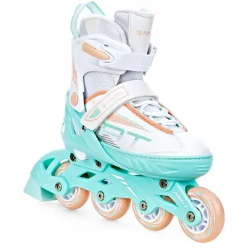 Дитячі ролики Raven Profession White/Mint/Orange розмір 28-32