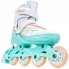 Дитячі ролики Raven Profession White/Mint/Orange розмір 28-32