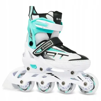 Дитячі ролики Raven Profession White/Mint розмір 28-32