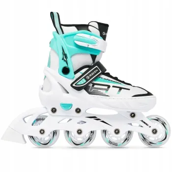 Дитячі ролики Raven Profession White/Mint розмір 28-32