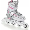 Дитячі ролики Raven Profession White/Pink розмір 31-34