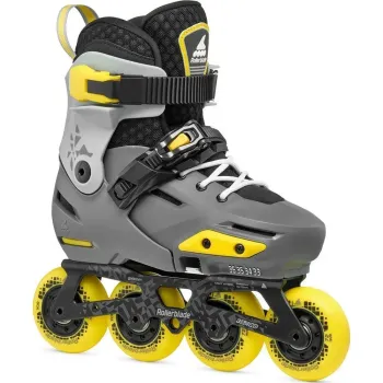 Дитячі ролики Rollerblade Apex charcoal-yellow розмір 29-32