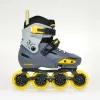 Дитячі ролики Rollerblade Apex charcoal-yellow розмір 29-32
