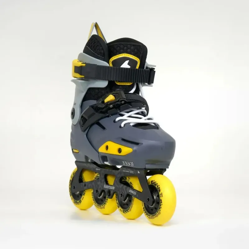 Дитячі ролики Rollerblade Apex charcoal-yellow розмір 29-32