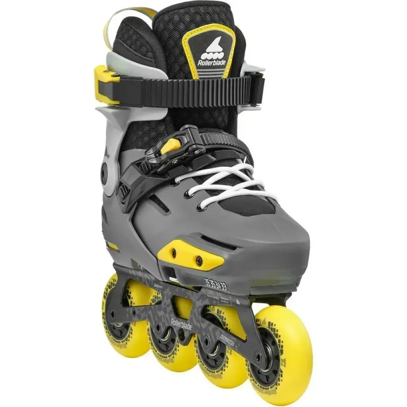 Дитячі ролики Rollerblade Apex charcoal-yellow розмір 29-32