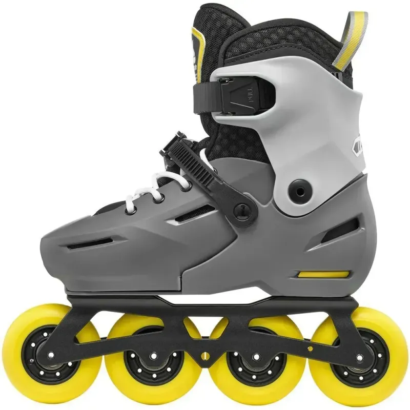 Дитячі ролики Rollerblade Apex charcoal-yellow розмір 29-32